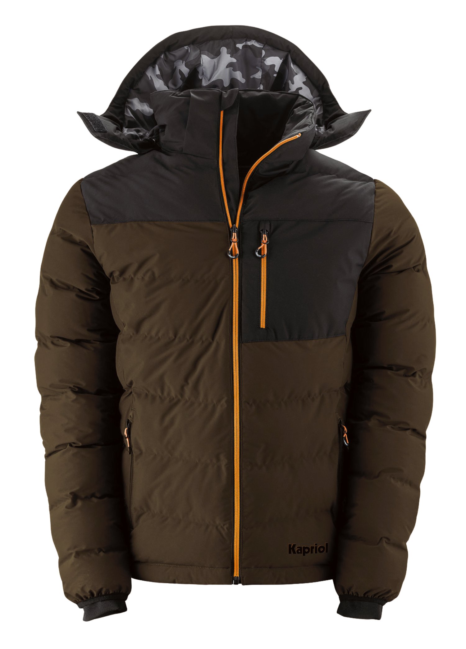 KAPRIOL Jacke Thermic Braun/Schwarz