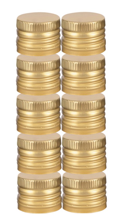 Schraubverschluss gold