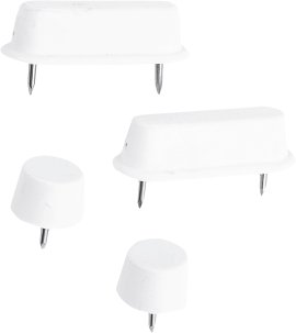 CORNAT WC - Sitz-Pufferset (Universal), weiß