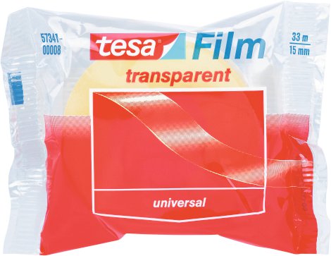 TESA Film transparent 33x15 mm