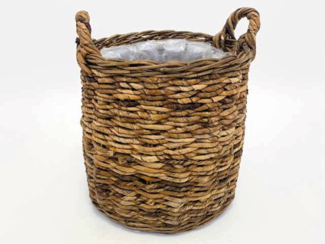 Korb Zylinder Abaca 46x45 cm