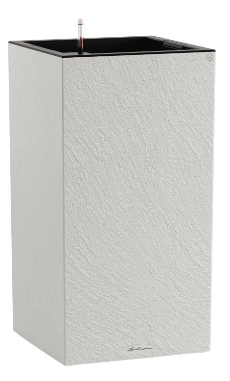 LECHUZA Pflanzgefäß High Schiefer-Grau 40 cm