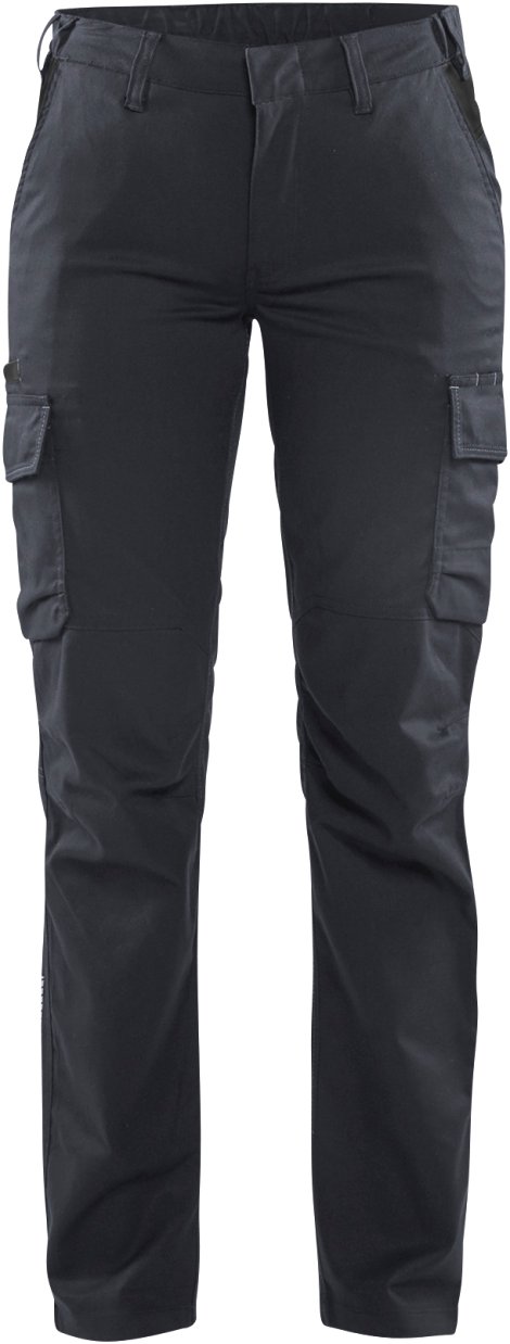 BLÅKLÄDER Industrie Arbeitshose Stretch Damen Mittelgrau/Schwarz C36
