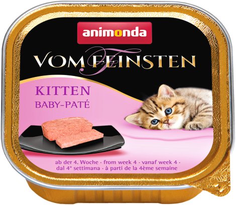 ANIMONDA Katzennassfutter Vom Feinsten Kitten Baby-Paté 100 g
