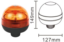Impos LED-Warnlicht (Schnellverschluss)