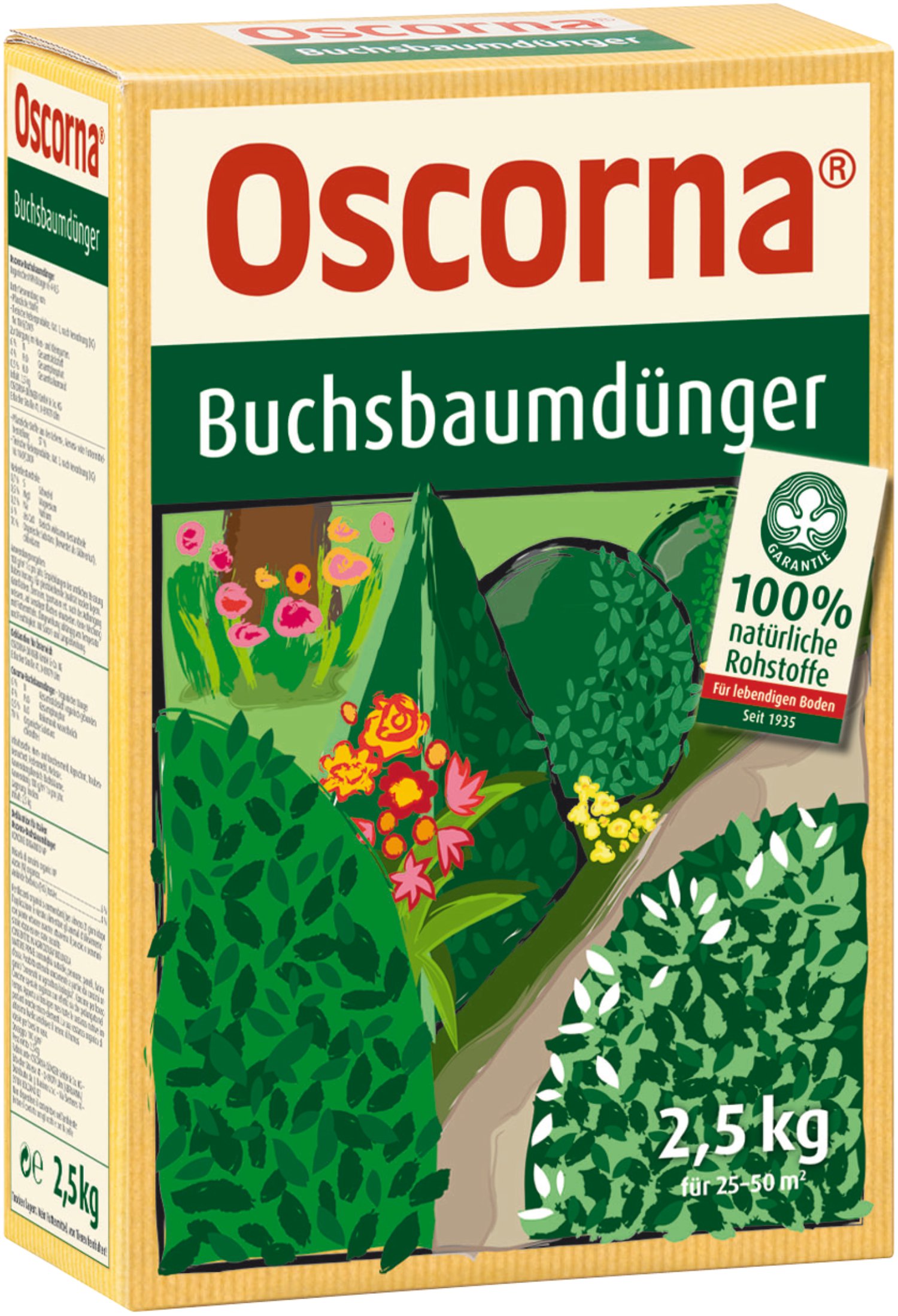 OSCORNA Buchsbaumdünger 2,5 kg
