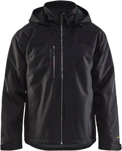 BLÅKLÄDER Softshell Jacke schwarz 3XL