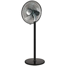 BE COOL Stand- & Tischventilator Schwarz 40 cm