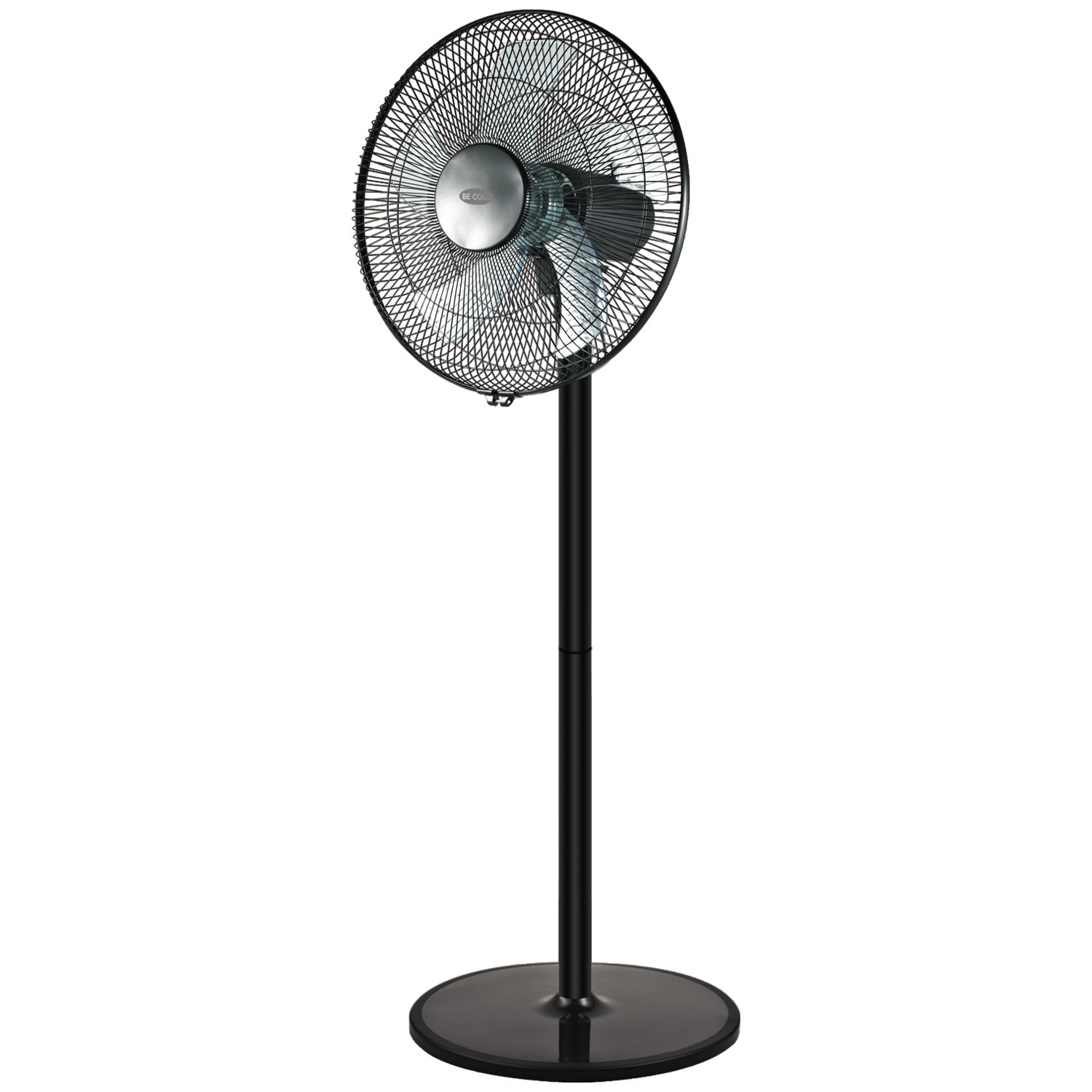 BE COOL Stand- & Tischventilator Schwarz 40 cm