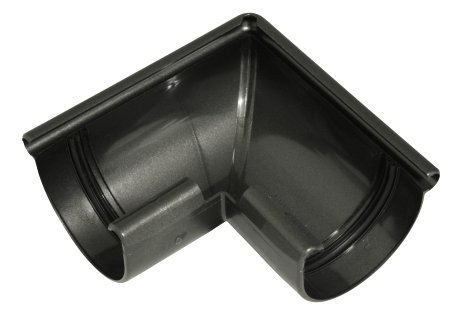 Kastenrinne Außenecke Kunststoff Braun RG 100