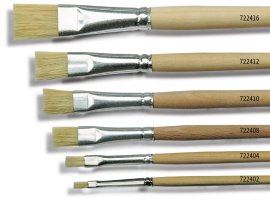 KREUL Künstlerpinsel Silver Edition flach schräg Gr.10