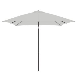 DOPPLER Sonnenschirm PushUp Basic Ø 210 x 210 cm, hellgrau