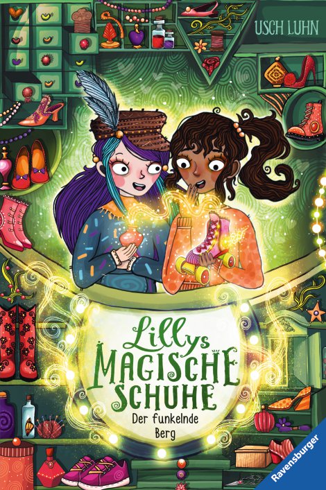 RAVENSBURGER Buch Lillys magische Schuhe Band 5 Der funkelnde Berg
