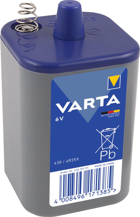 VARTA Spezialbatterie 430/4R25X