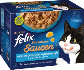 FELIX Sensationes Vielfalt auf dem Wasser Sauce 12x85 g