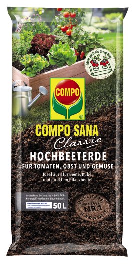 COMPO SANA Classic Hochbeeterde 50 l