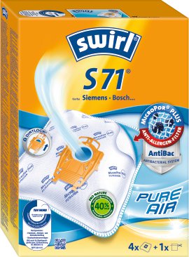 Swirl Staubbeutel S71, 4 Stück