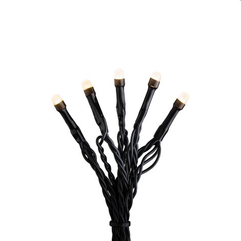 LED-Außenlichterkette Solar Gefr 200 Dioden BSF Fernbedienung