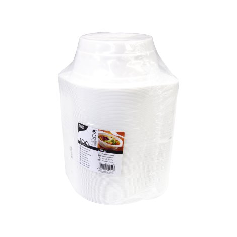 Suppenterrine pp rund 750 ml weiß