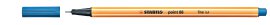 STABILO Fineliner Point 88 Mittelblau