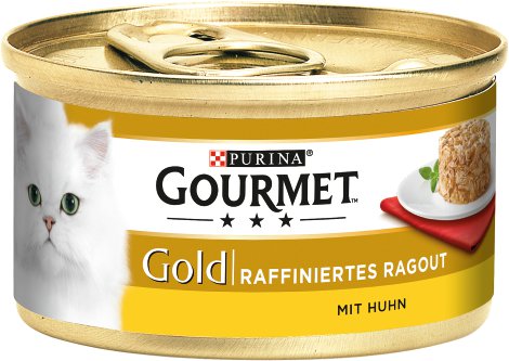 GOURMET Gold Raffiniertes Ragout Huhn 12x85 g