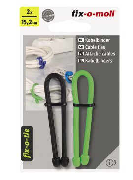 SUKI Kabelbinder Hell-/Dunkelblau 2 Stk.