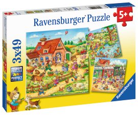 RAVENSBURGER Puzzle Ferien auf dem Land