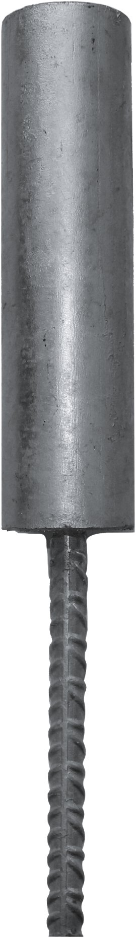 H+S Bodenhülse für Oktavia® 2000 Hauptsäule verzinkt