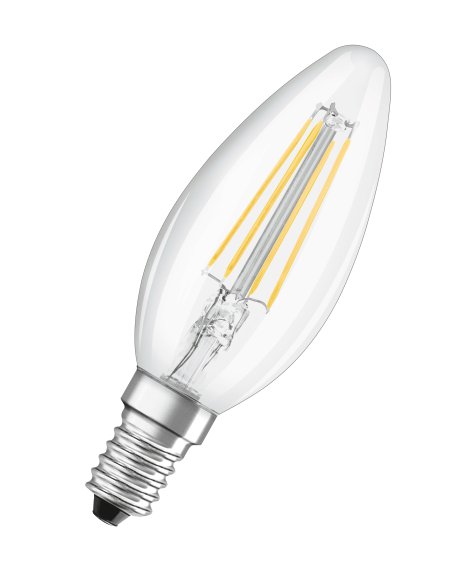 OSRAM LED-Kerze Star Retrofit 60 E14, Filament Warmweiß 6W