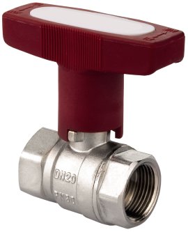 CORNAT Kugelhahn mit Flügelgriff vernickelt 3/4" IG