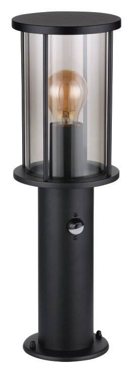 GLOBO Sockel Außenwegleuchte Gracey 60W E27 Schwarz
