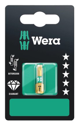 WERA Torx-Bit 867/1 BDC TX 25 mm