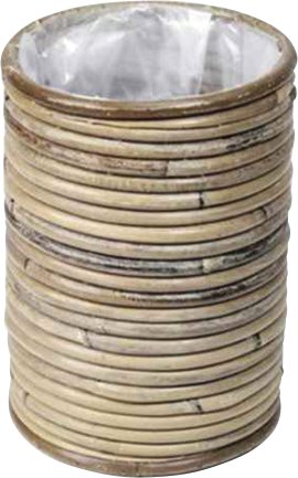 Pflanztopf rund Grau ø 14 cm / H 18 cm