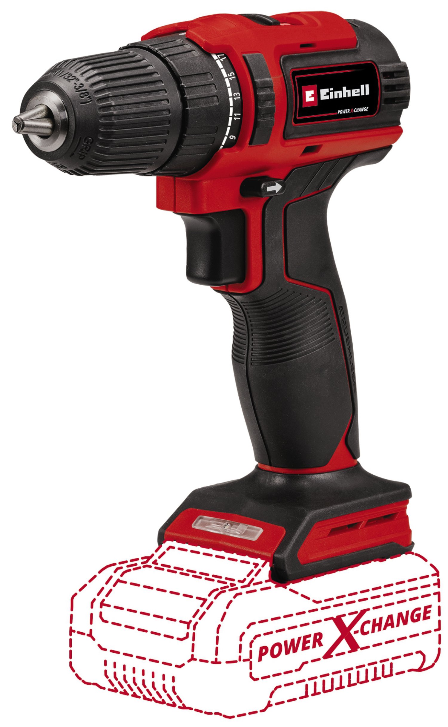 EINHELL Akku-Bohrschrauber TE-CD 18/40 Li Bl