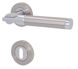 ALPERTEC Türbeschlag Solid 6-R Chrom Edelstahlfarbig satiniert BB