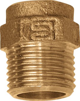 CORNAT CU-Übergangs-Nippel 1" AG ø 22 mm