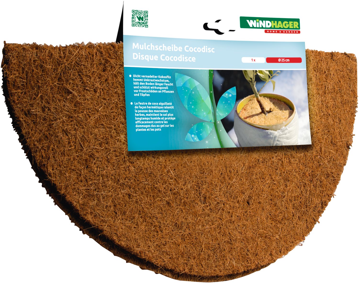 WINDHAGER Mulchscheibe COCODISC 25 cm