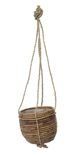 Pflanzampel Rattan ø 13 cm / H 11 cm