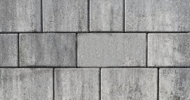 EBENSEER Kombipflasterstein Colorado 6 cm Graphitweiß