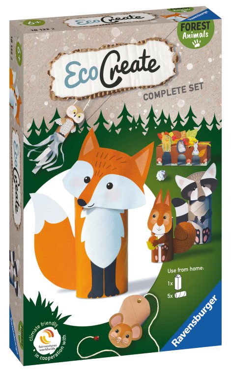 RAVENSBURGER EcoCreate Forest Animals