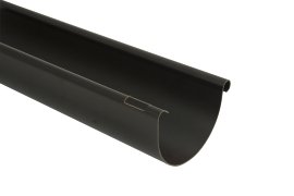 Dachrinne aus Kunststoff Braun NW 100 mm 2000 mm