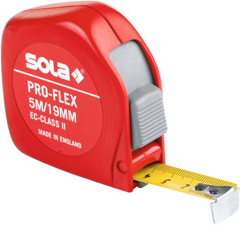 SOLA Rollmeter Pro-Flex 5 m SB-Verpackt