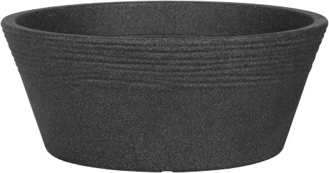 GELI Pflanzenschale Napoli Anthrazit 40 cm