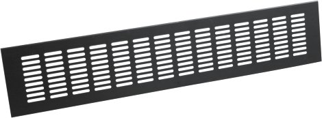 Lüftungsstegblech aus Aluminium Bronze 379x65 mm