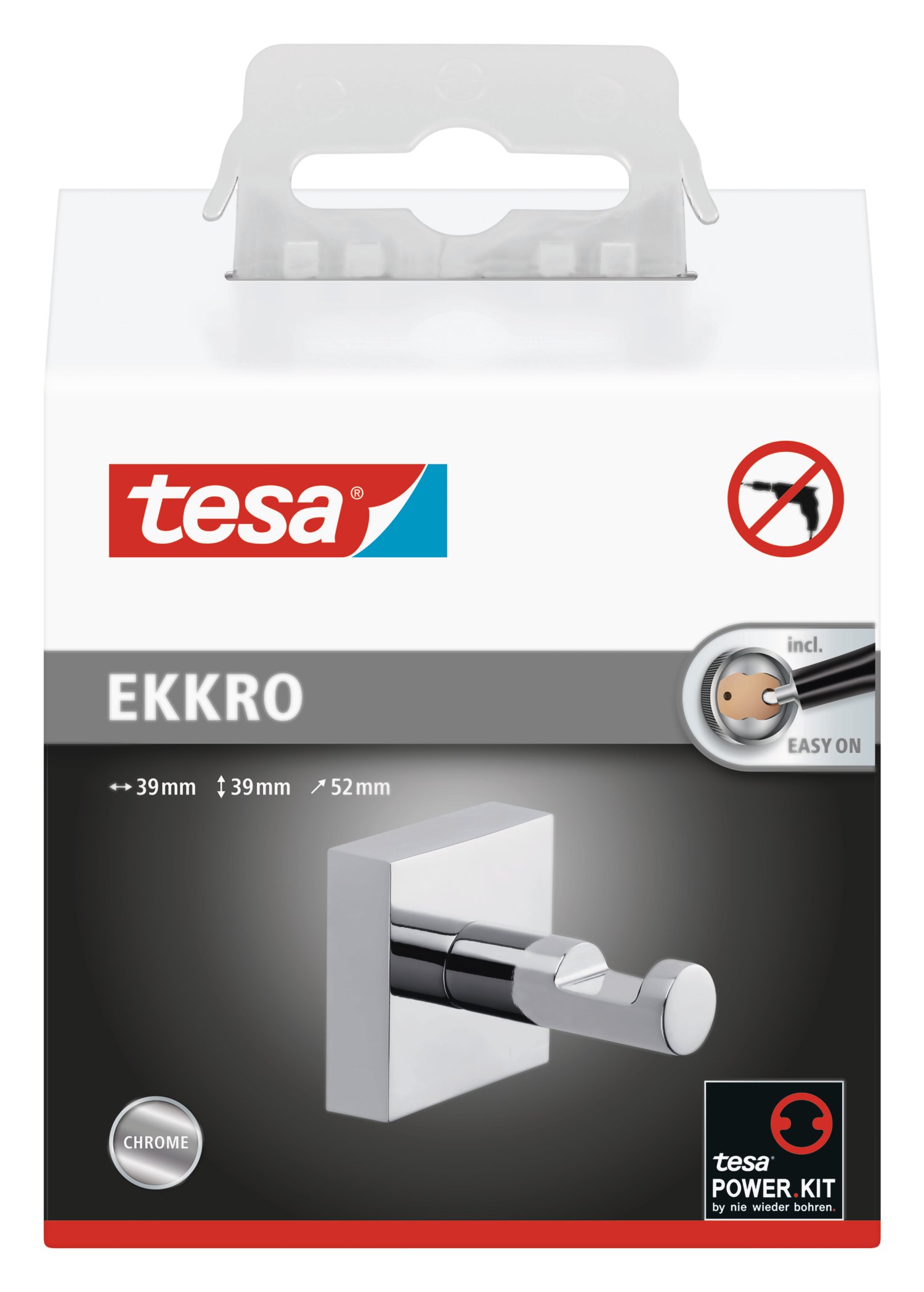 TESA Handtuchhaken Ekkro
