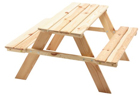 Kinder-Picknick-Set Holz-Natur