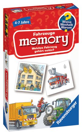 RAVENSBURGER Spiel Fahrzeuge Memory