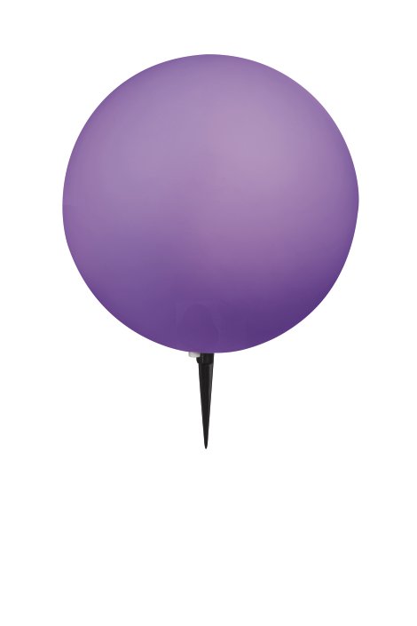 GLOBO Außenwegleuchte Toula mit Erdspieß E27 30 W Weiß 40x56 cm (⌀xH)