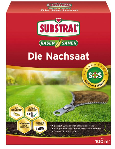 SUBSTRAL® Rasensamen - die Nachsaat 2 kg