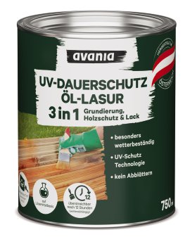 AVANIA Dauerschutz-Öllasur Teak